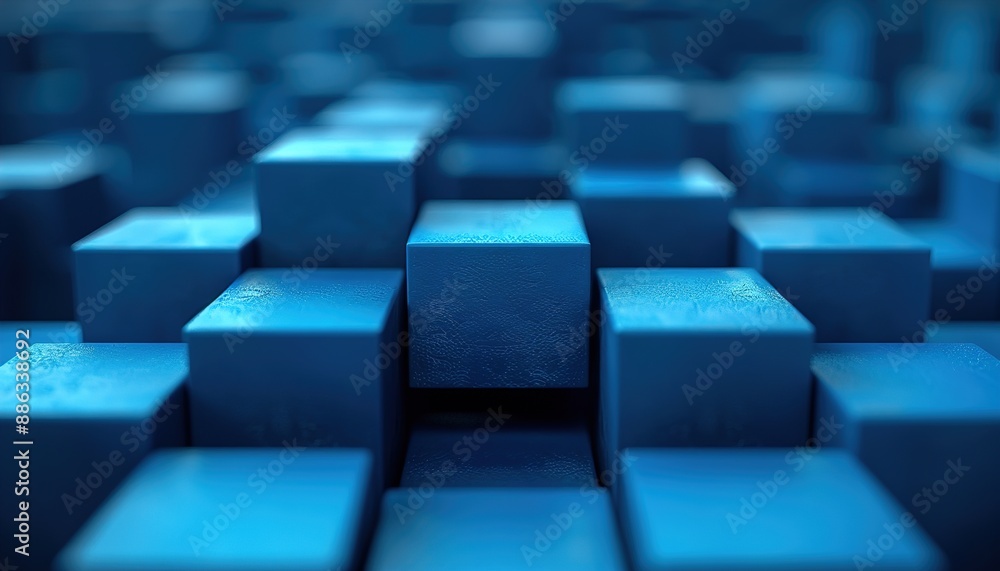 Abstract geometric composition Abstract geometric composition