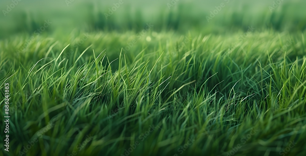 Close-up Green Grass Field Background Close-up Green Grass Field Background