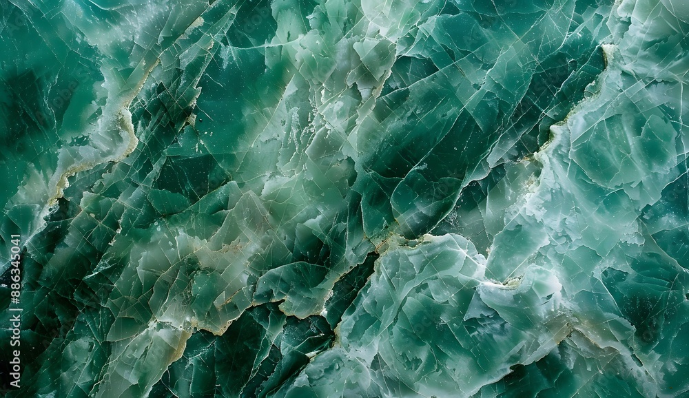 Obraz premium High Resolution Green Marble Texture Background