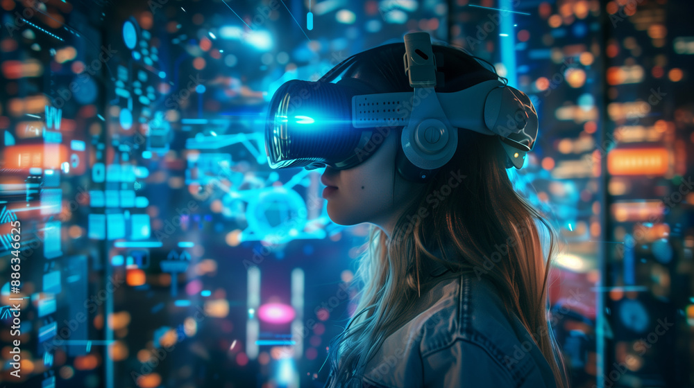 Immersive Gaming Future: AI-Enhanced Virtual Reality Experience in 16:9 Immersive Gaming Future: AI-Enhanced Virtual Reality Experience in 16:9