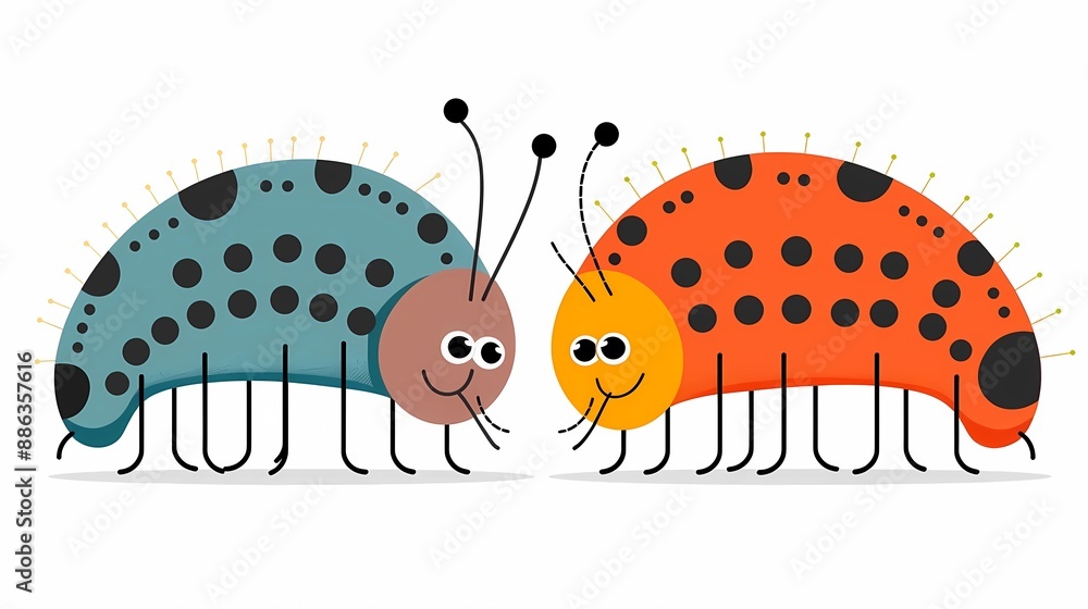 Cartoon Caterpillars Pictures