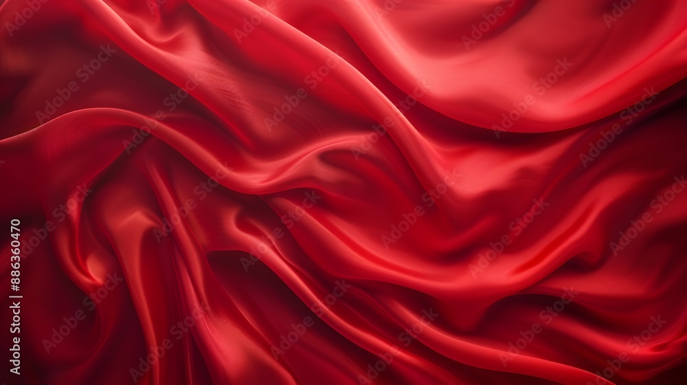 Abstract Red Silk Texture Background Abstract Red Silk Texture Background