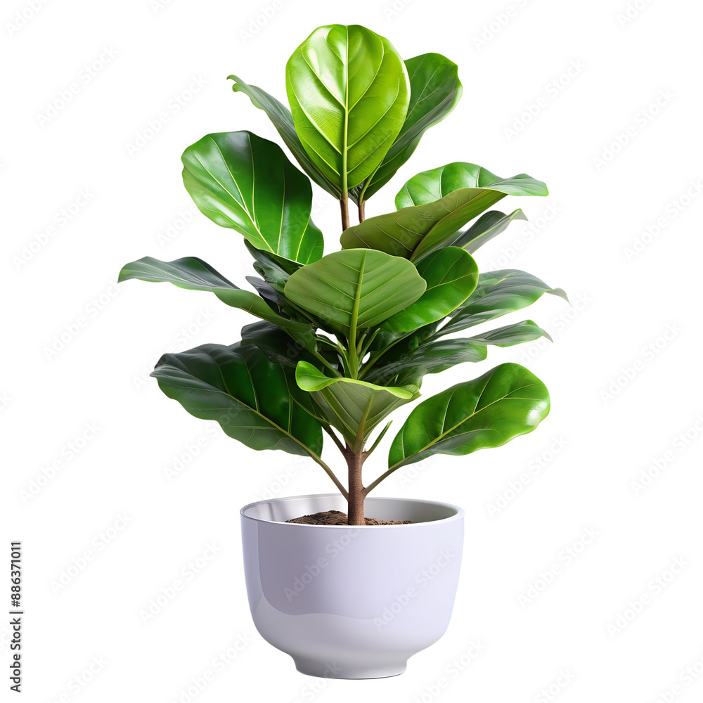 Fiddle Leaf Fig Tree Plant tree with latest design pot white transparent png download Fiddle Leaf Fig Tree Plant tree with latest design pot white transparent png download