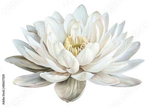 Wallpaper Mural PNG White flower dahlia petal plant. Torontodigital.ca
