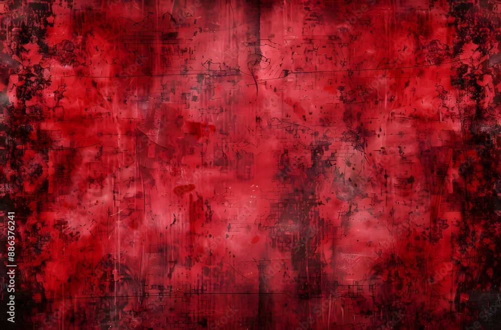 Distressed Red Grunge Background Texture Distressed Red Grunge Background Texture