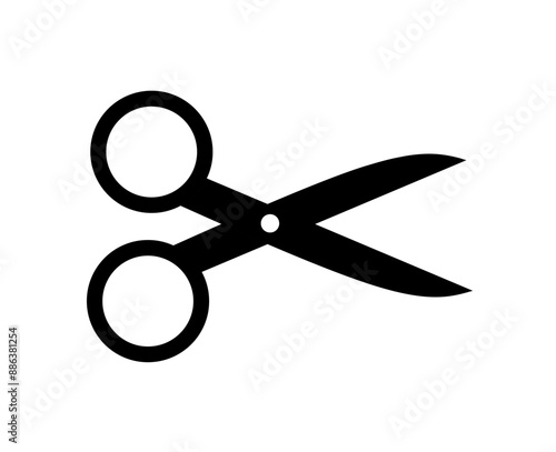 cut icon vector with simple design. scissors icon