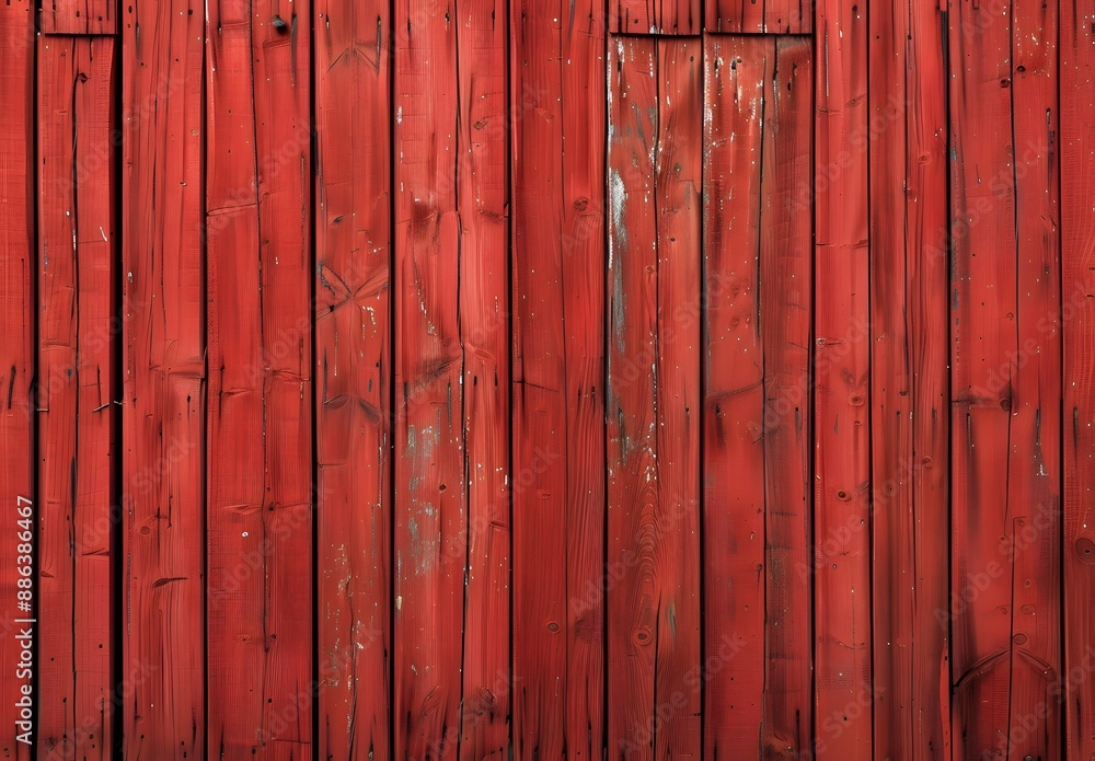 Rustic Red Barn Wood Wall Texture Background Rustic Red Barn Wood Wall Texture Background