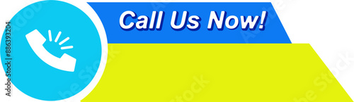 Call us shape banner