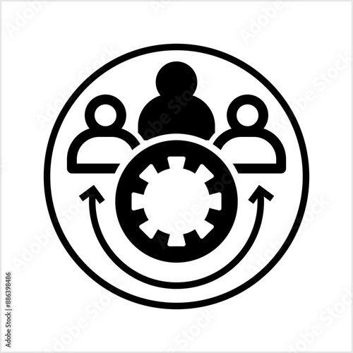 Team Work Icon M_2407008
