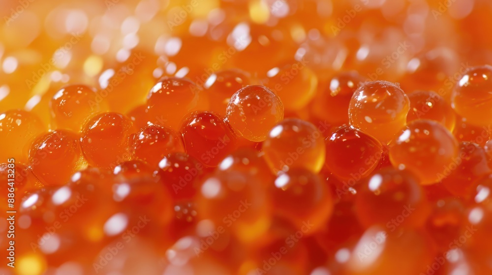 Close-Up of Plentiful, Appetizing Fish Roe Close-Up of Plentiful, Appetizing Fish Roe