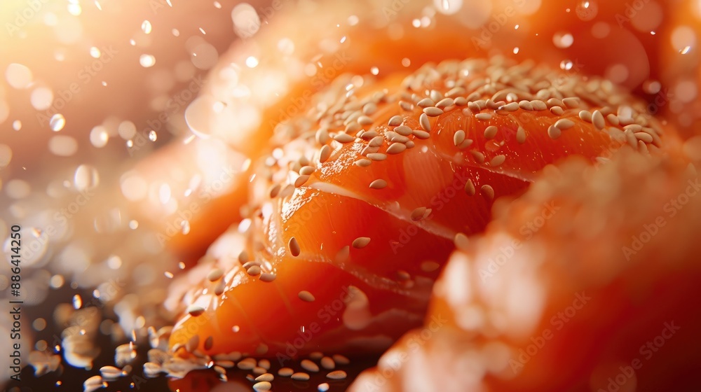Asian-Inspired Sesame Salmon Fillet Asian-Inspired Sesame Salmon Fillet