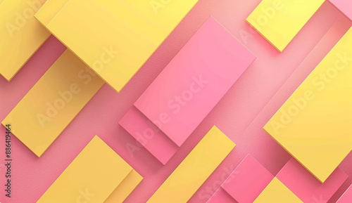 Free Download Background with geometric shapes for business presentation, flat design style, vector graphics - GFXLoad