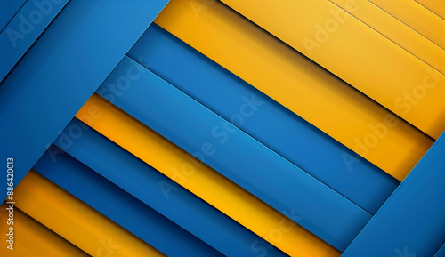 Background with geometric shapes for business presentation, flat design style, vector graphics