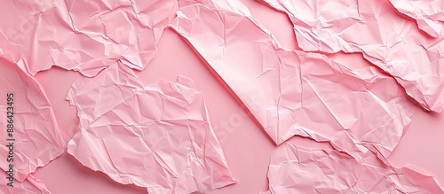 Texture of pink paper surfa...