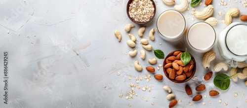 Assorted vegan almond and c...