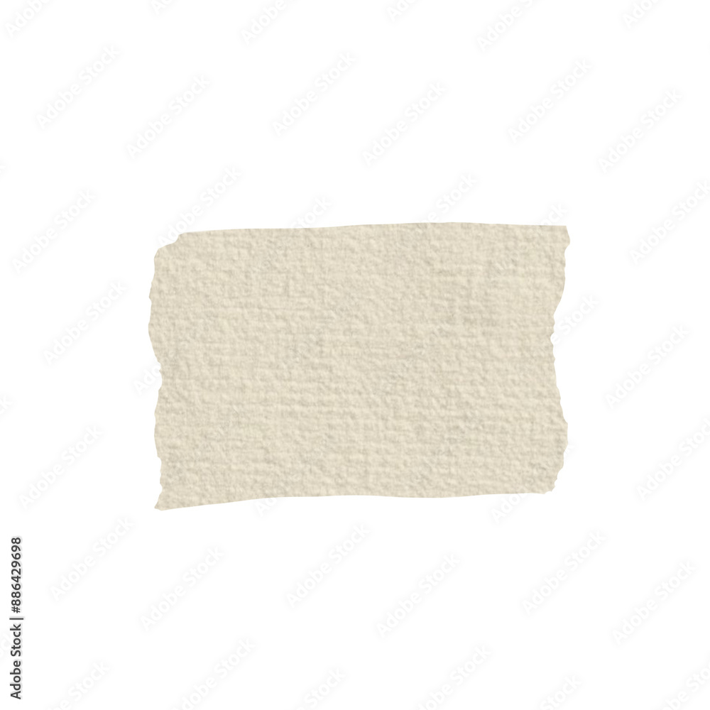 Obraz premium Torn White Paper Square