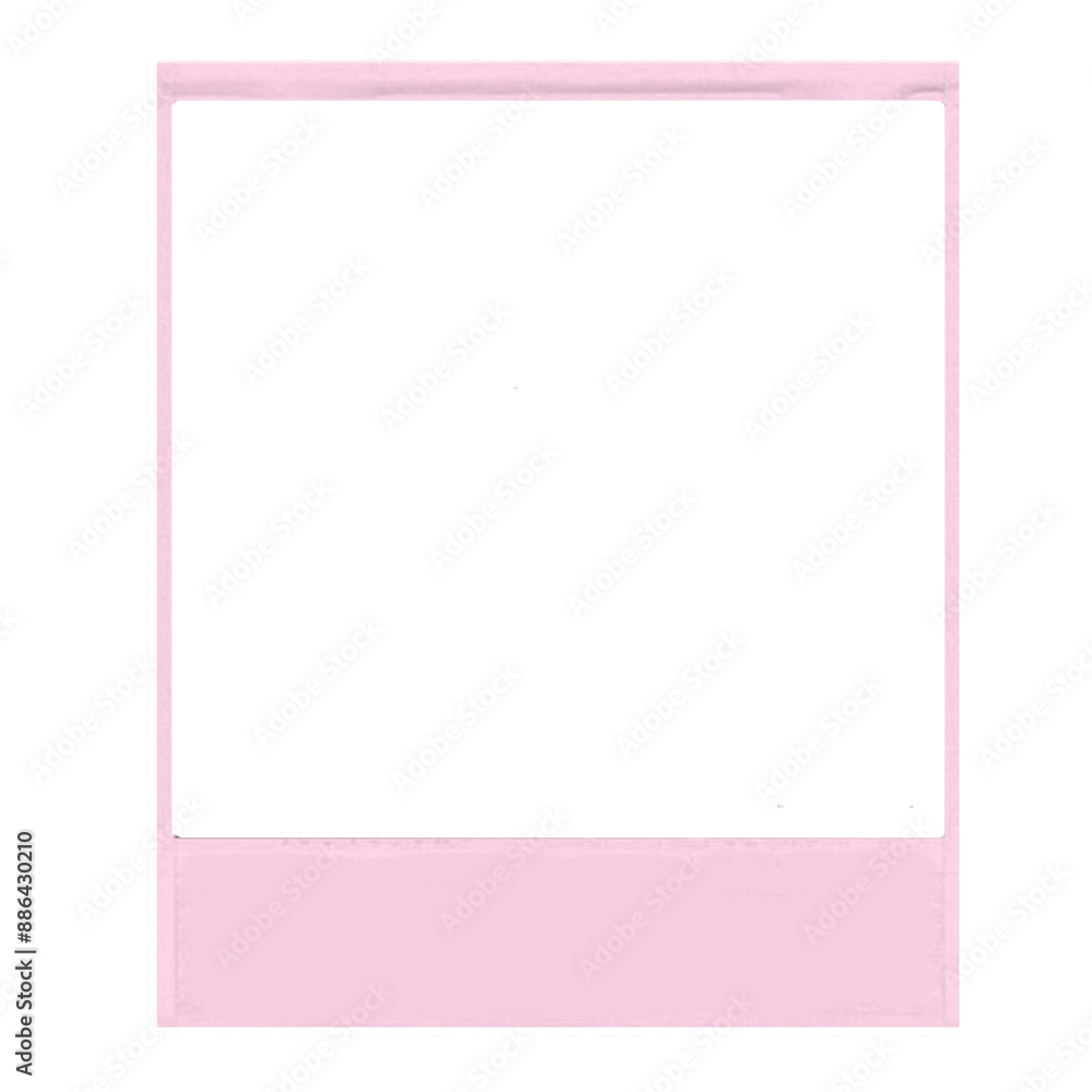 Lilac polaroid photo frame