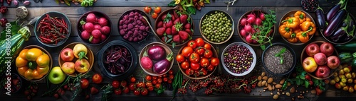 Homegrown plantbased cuisine, a feast for the eyes and soul, celebrating sustainability and health