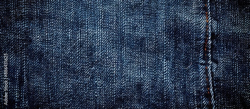 Close up blue denim jeans t...