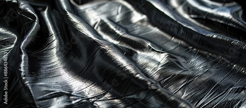 Scratched fabric texture on...