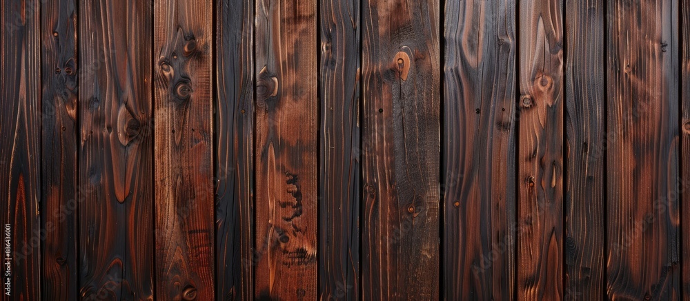 Texture of rich dark brown wood panels providing a background for text with ample copy space image available Texture of rich dark brown wood panels providing a background for text with ample copy space image available