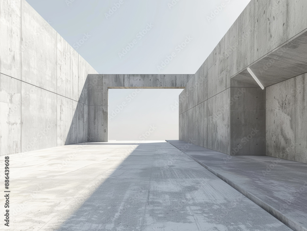 Modern architectural space design Modern architectural space design