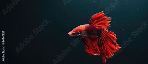 Siamese fighting fish on a ...