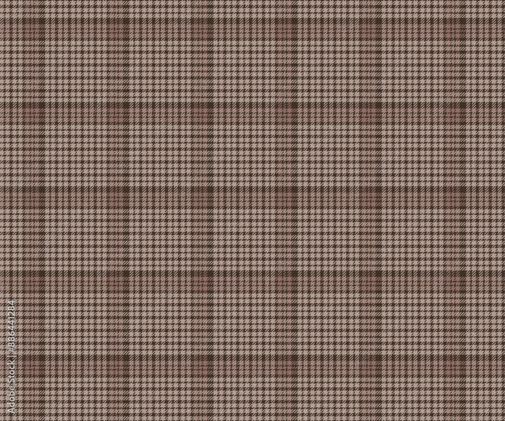 Plaid pattern, brown, cream, seamless for textiles and design clothing, skirts, pants, aprons, tablecloths, blankets or decorative fabrics. Vector illustration. Plaid pattern, brown, cream, seamless for textiles and design clothing, skirts, pants, aprons, tablecloths, blankets or decorative fabrics. Vector illustration.