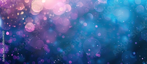 Abstract blue and lilac bac...