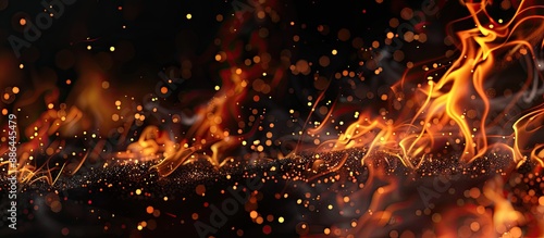 Abstract black background w...