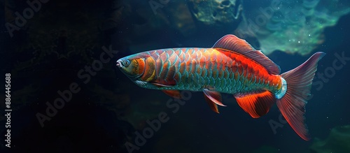 Red Asian arowana also know...