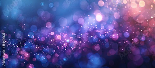 Abstract blue and lilac bac...