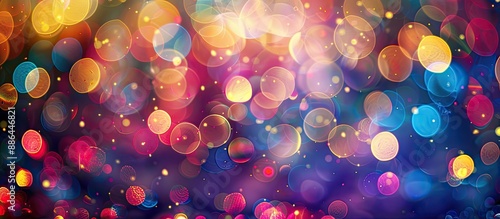 Vibrant large colorful boke...