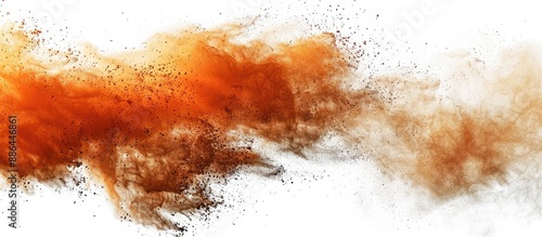 Colorful brown powder textu...