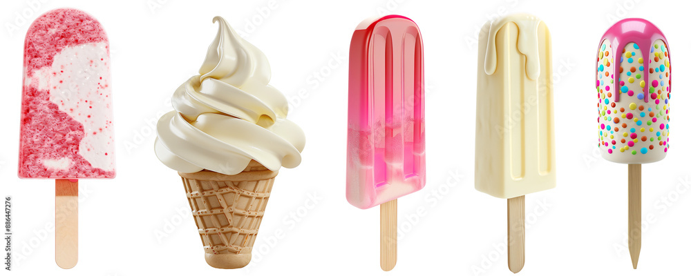 Ice cream collection