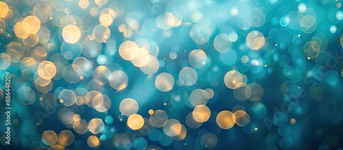 Blurry bokeh effect on a bl...
