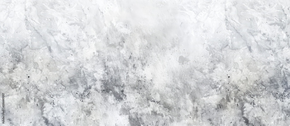 Obraz premium Watercolor background in light gray hue with a textured stained appearance suitable for use as a copy space image