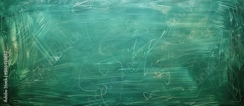 Green chalkboard serving as...