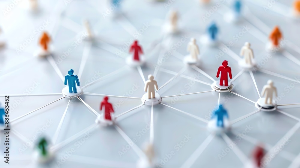 Referral Network A network of connected nodes representing users Referral Network A network of connected nodes representing users