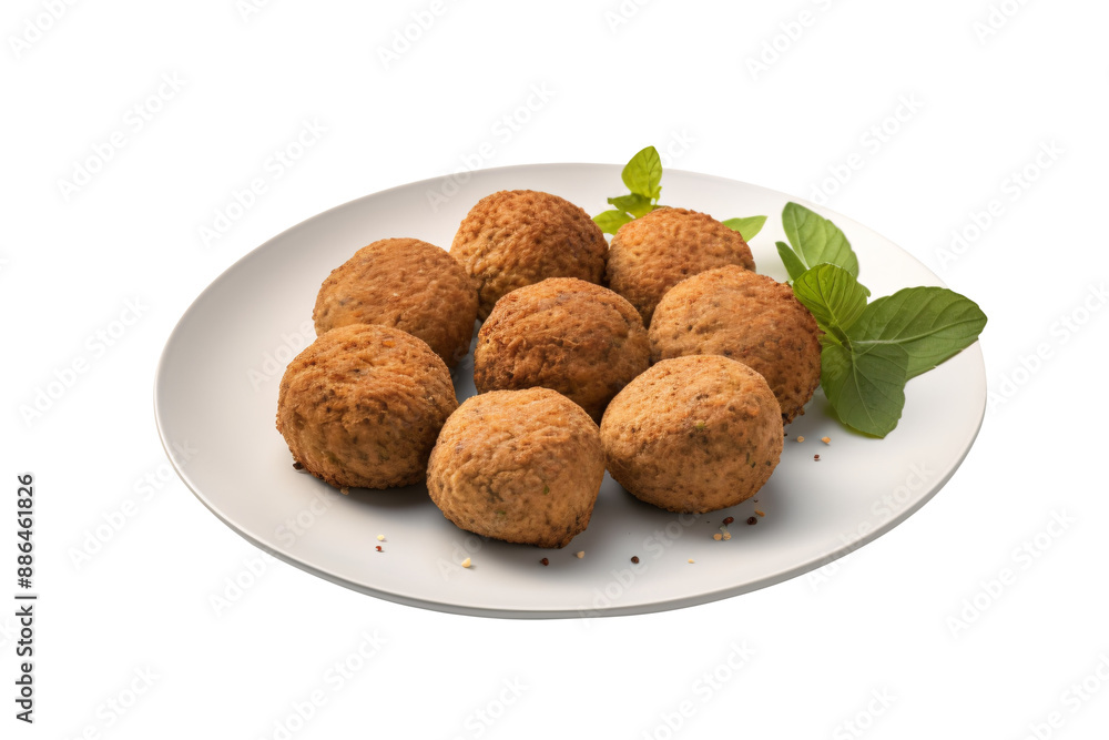 Falafel on a plate Falafel on a plate