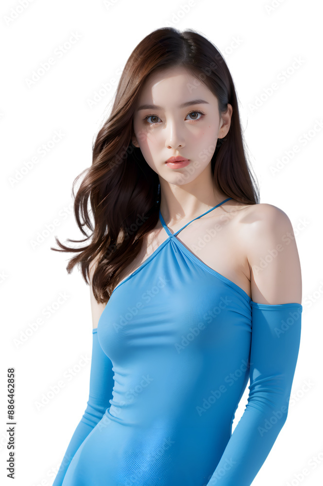 Asian sexy woman on transparent background
Asian sexy woman on transparent background