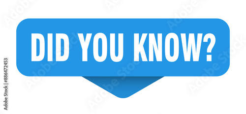 DID YOU KNOW