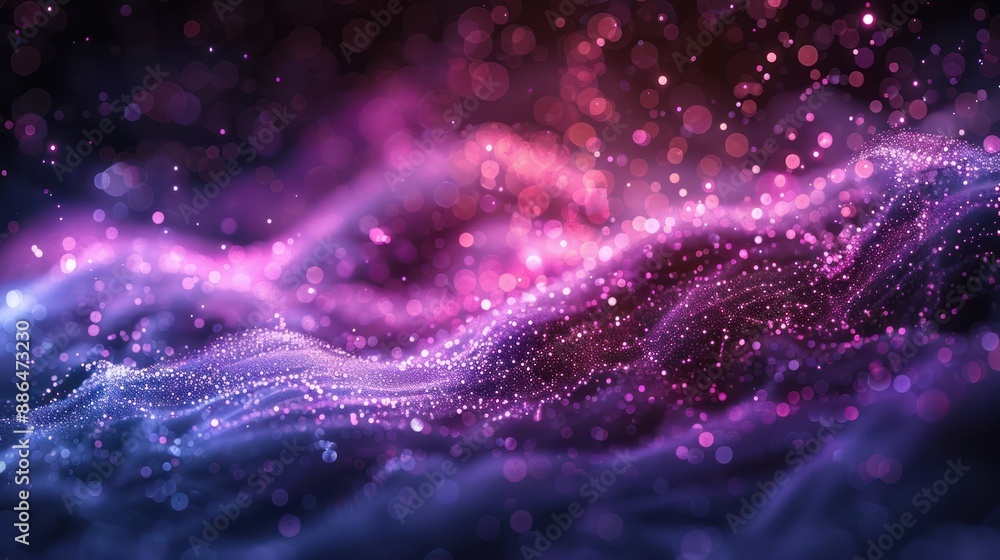 Abstract Purple and Pink Bokeh Background Abstract Purple and Pink Bokeh Background
