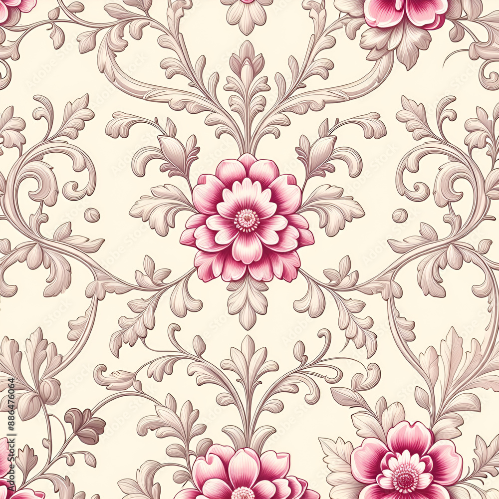 seamless pattern with flowers seamless pattern with flowers