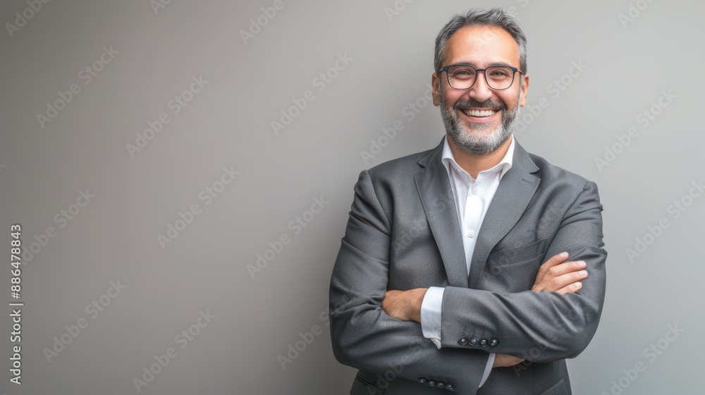 The confident businessman portrait The confident businessman portrait