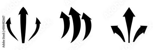abstract arrow direction