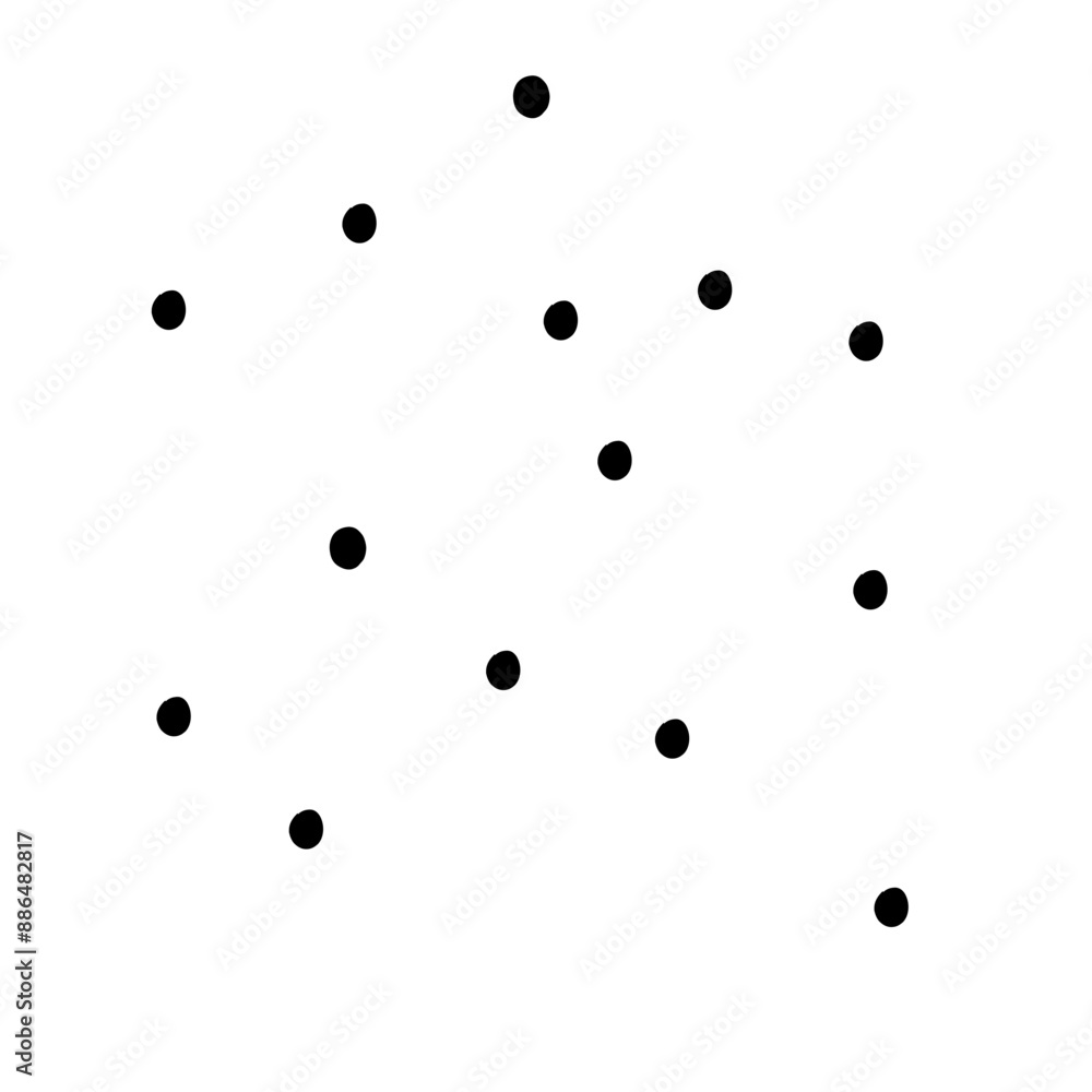 Black dot doodle seamless pattern creative circle trendy minimalist retro style geomatric art children on white background transparent texture for textile fabric paper print modern party polka shape Black dot doodle seamless pattern creative circle trendy minimalist retro style geomatric art children on white background transparent texture for textile fabric paper print modern party polka shape