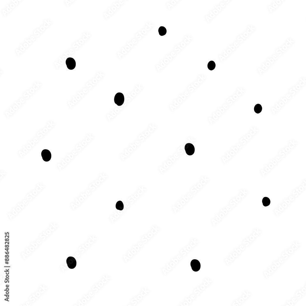 Black dot doodle seamless pattern creative circle trendy minimalist retro style geomatric art children on white background transparent texture for textile fabric paper print modern party polka shape Black dot doodle seamless pattern creative circle trendy minimalist retro style geomatric art children on white background transparent texture for textile fabric paper print modern party polka shape
