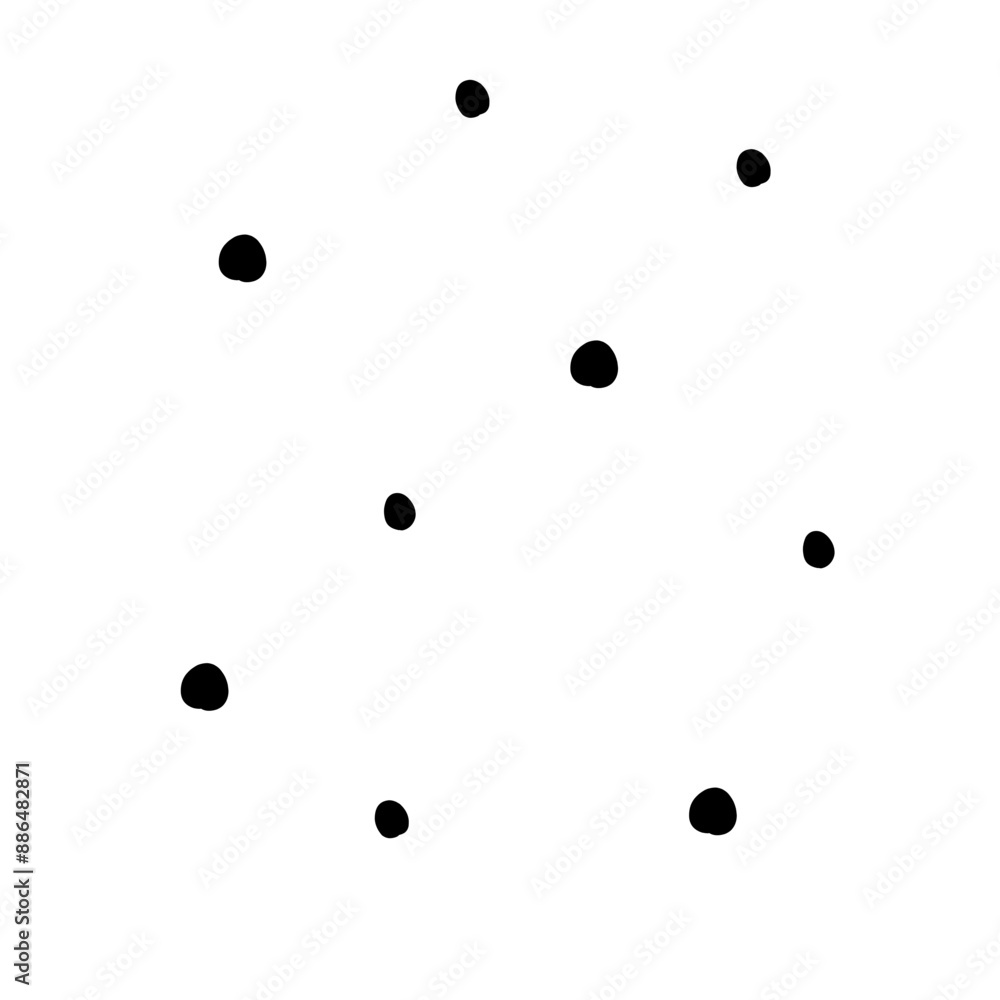 Black dot doodle seamless pattern creative circle trendy minimalist retro style geomatric art children on white background transparent texture for textile fabric paper print modern party polka shape Black dot doodle seamless pattern creative circle trendy minimalist retro style geomatric art children on white background transparent texture for textile fabric paper print modern party polka shape