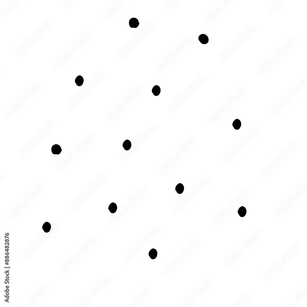 Black dot doodle seamless pattern creative circle trendy minimalist retro style geomatric art children on white background transparent texture for textile fabric paper print modern party polka shape Black dot doodle seamless pattern creative circle trendy minimalist retro style geomatric art children on white background transparent texture for textile fabric paper print modern party polka shape
